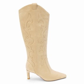 Abrams Embroidered Pointed Toe Pull On Cowboy Boots Noise Reducing Heel