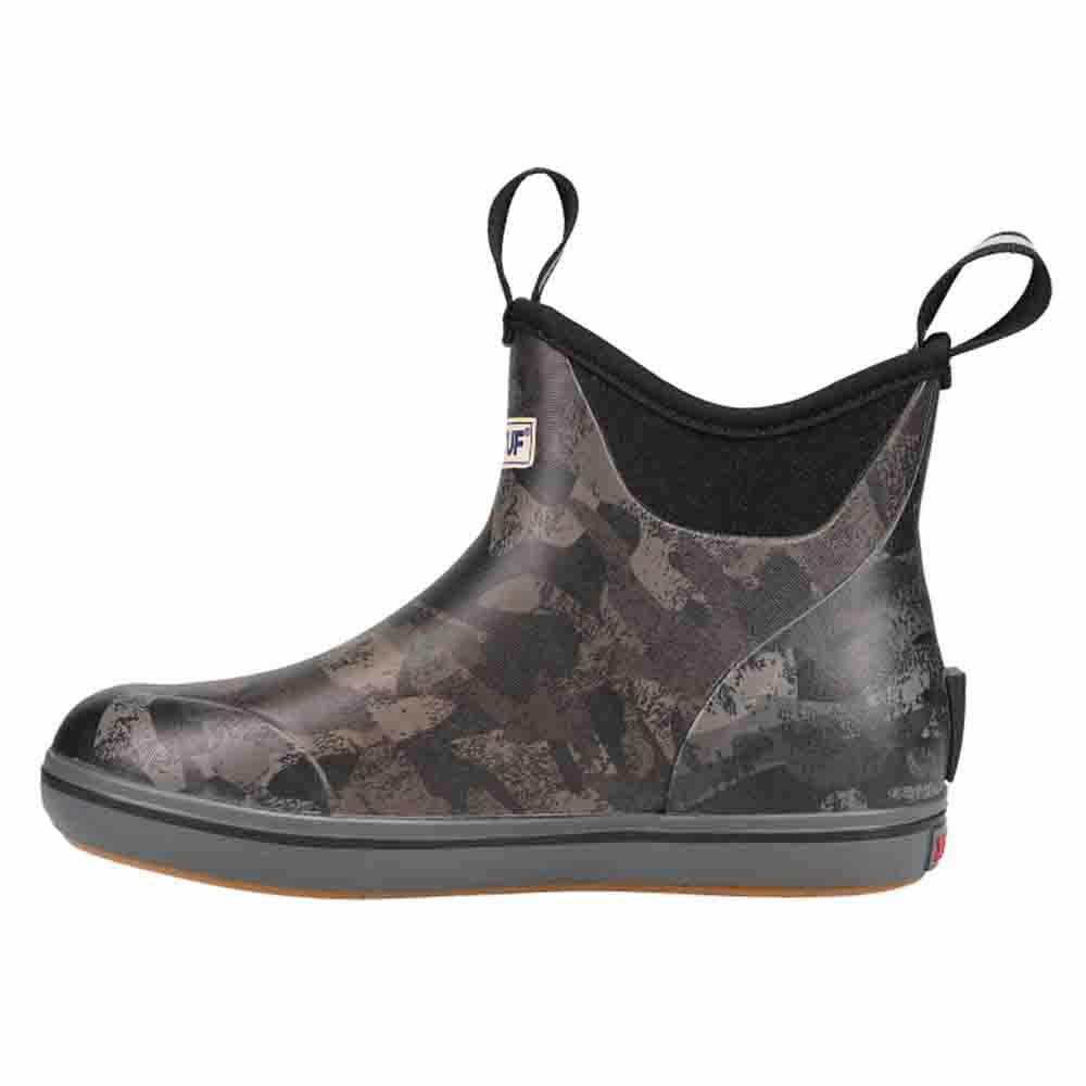 Modern Lines Ankle Deck Camo Pull on Boots