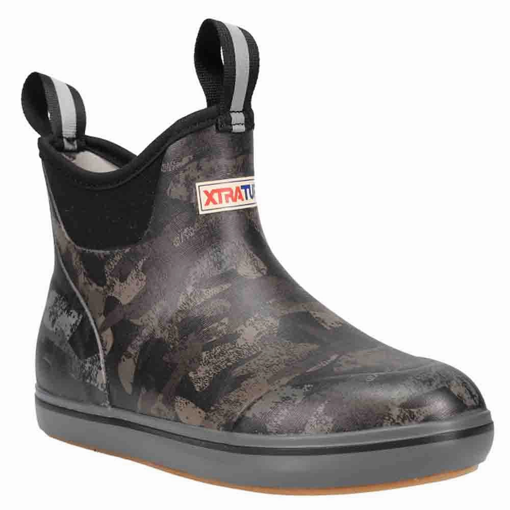 Thermal Protection Natural Fit Ankle Deck Camo Pull on Boots