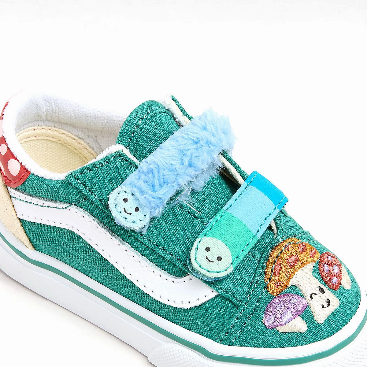 Kids Old Skool V Hook & Loop 'Mushroom' toddlers' Everyday