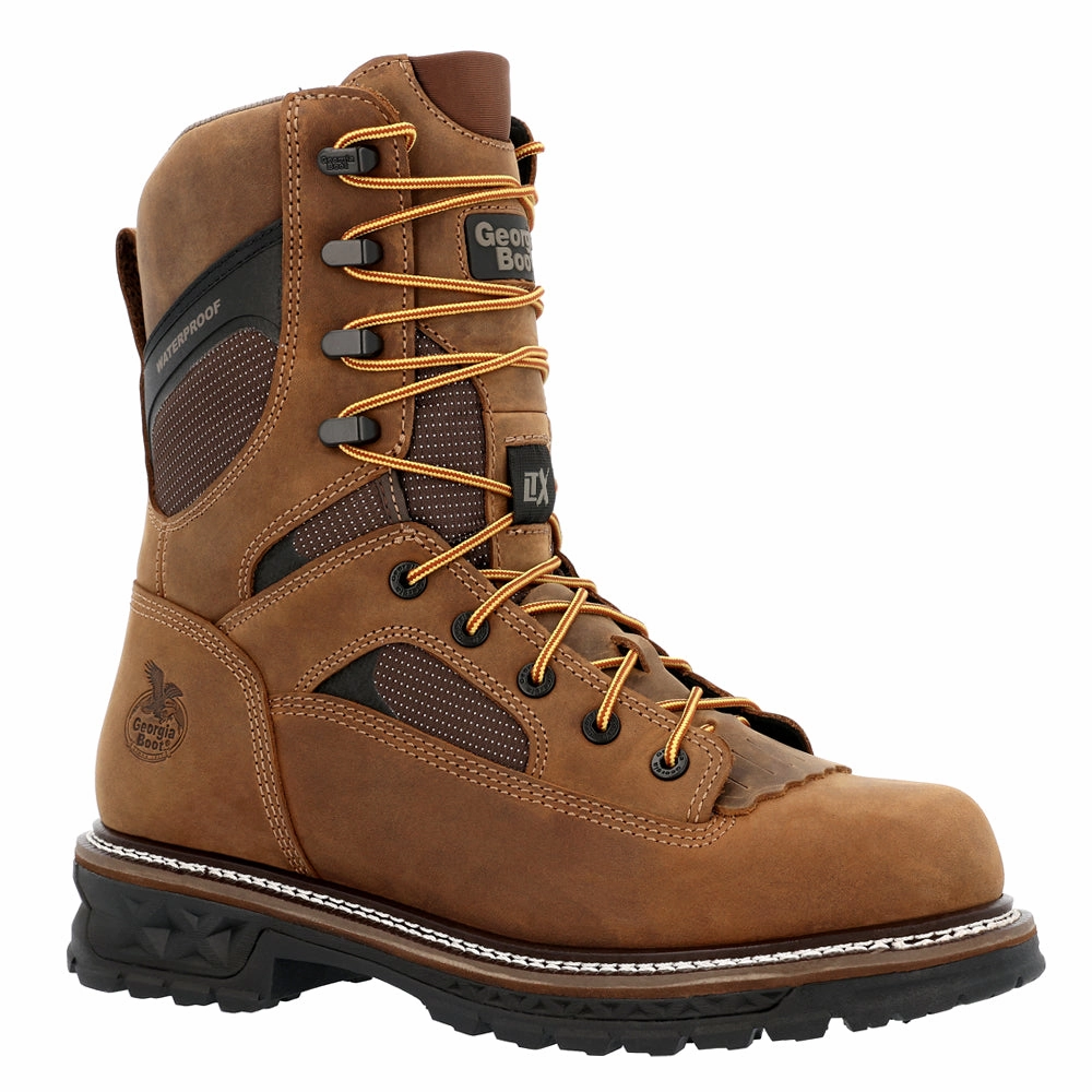 LTX Logger 9 Inch Waterproof Composite Toe Work Boots Multi-functional lining