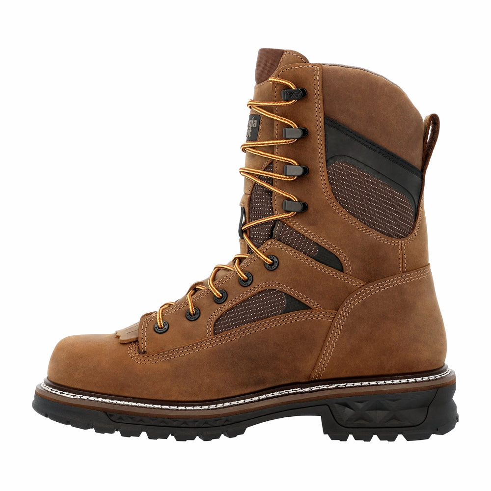 strap - type LTX Logger 9 Inch Waterproof Composite Toe Work Boots