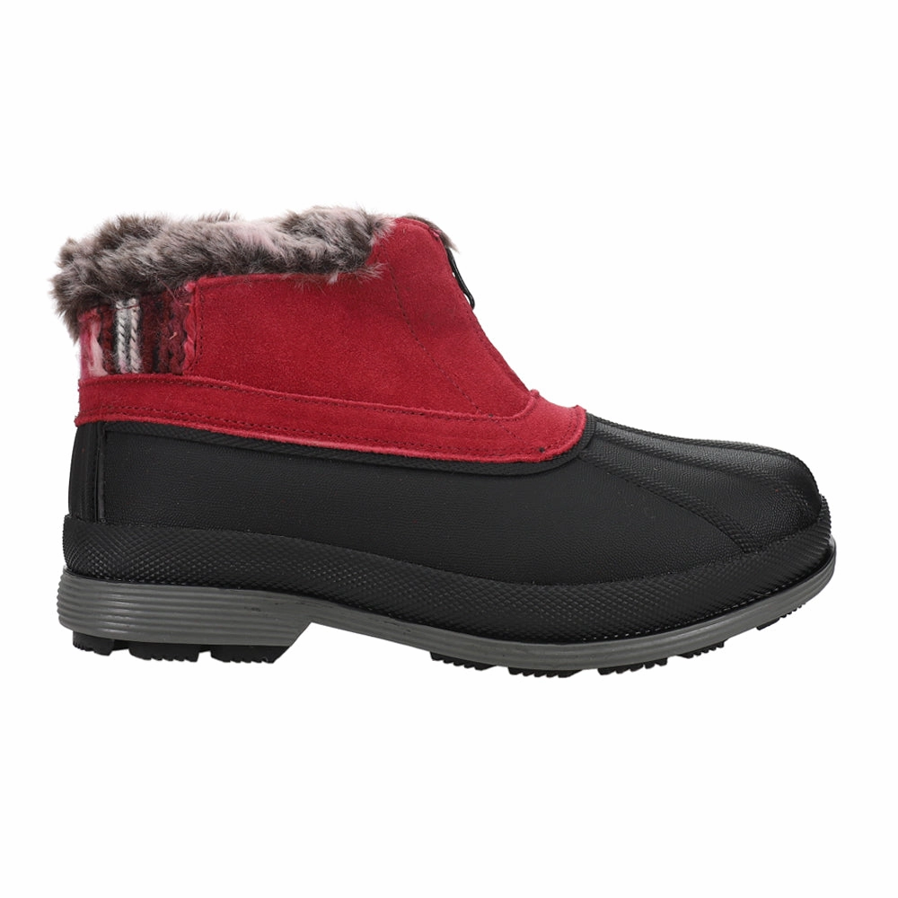 Low Profile Design Lumi Ankle Zippered Snow Booties