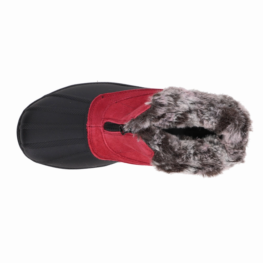 Lumi Ankle Zippered Snow Booties Multi directional traction Comfortable buckles