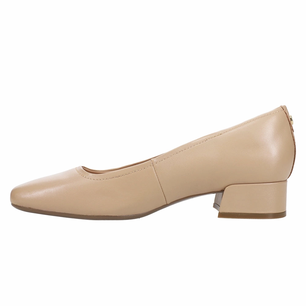 Jain Low Block Heel Square Toe Pumps Prestige Edge Custom Line