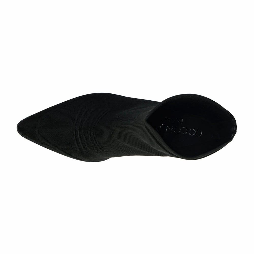 Lynne Pointed Toe Pull On Cowboy Booties Neutral Style