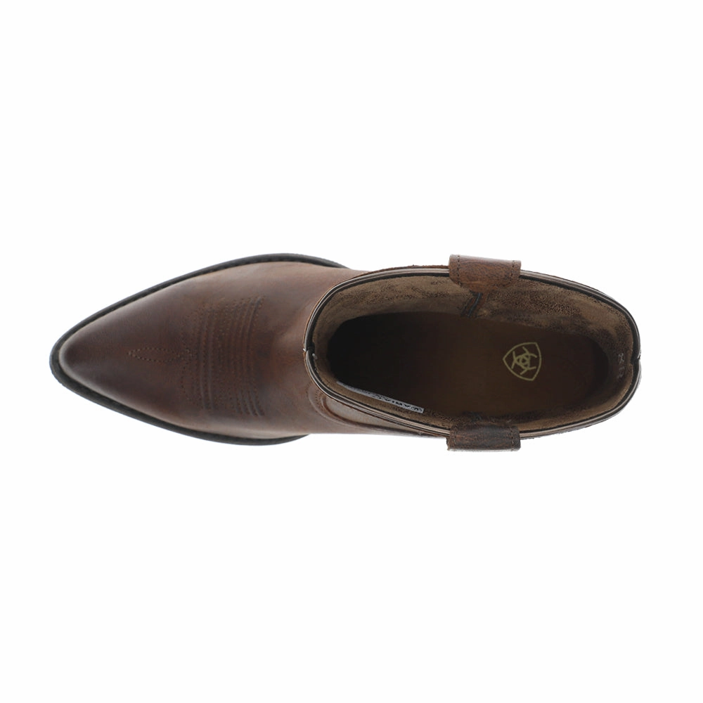 Maggie Embroidered Pointed Toe Cowboy Booties Grippy Outsole Backcountry Camper