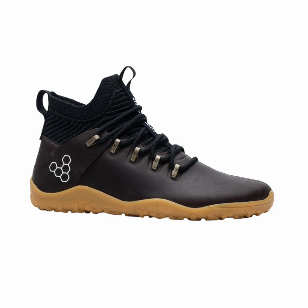 Magna Leather Firm Ground Round Toe Hiking Boots Shock Absorbing Mountain Hike