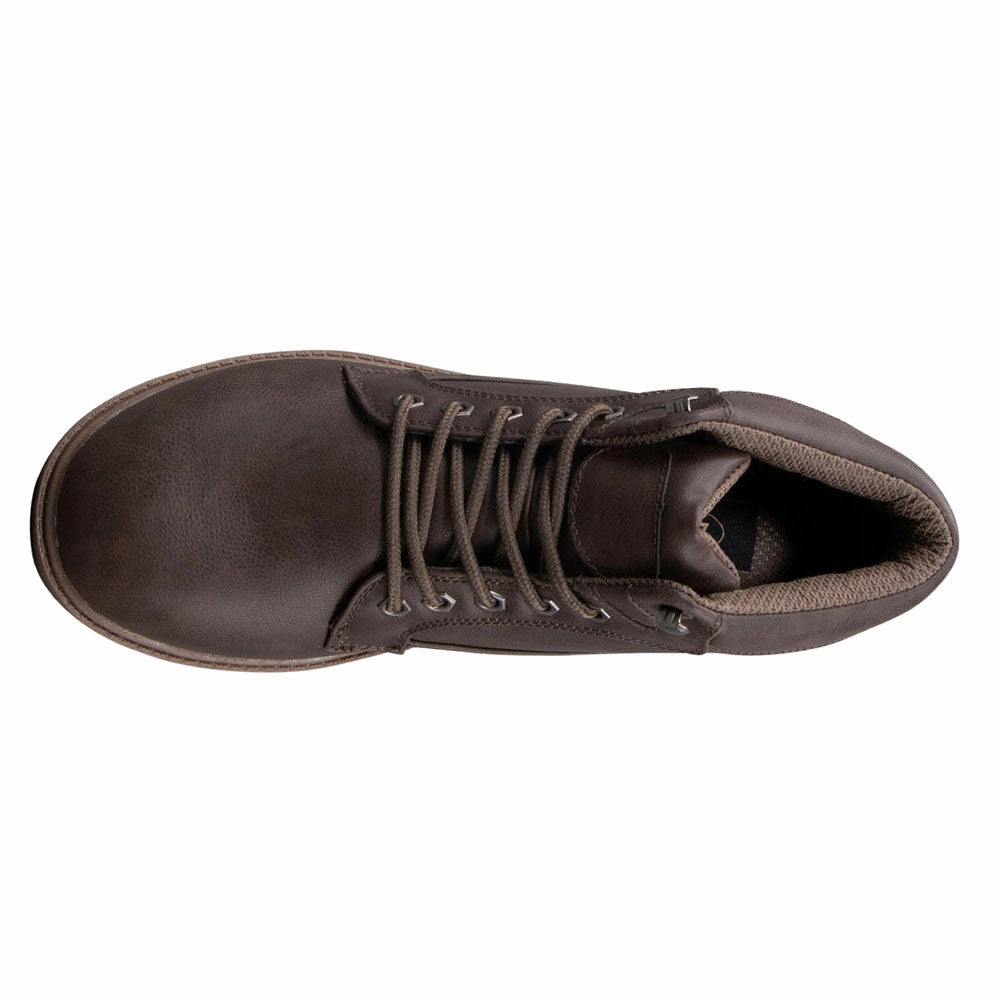 Moisture Wicking Fabric Mantle Mid Round Toe Chukka Boots