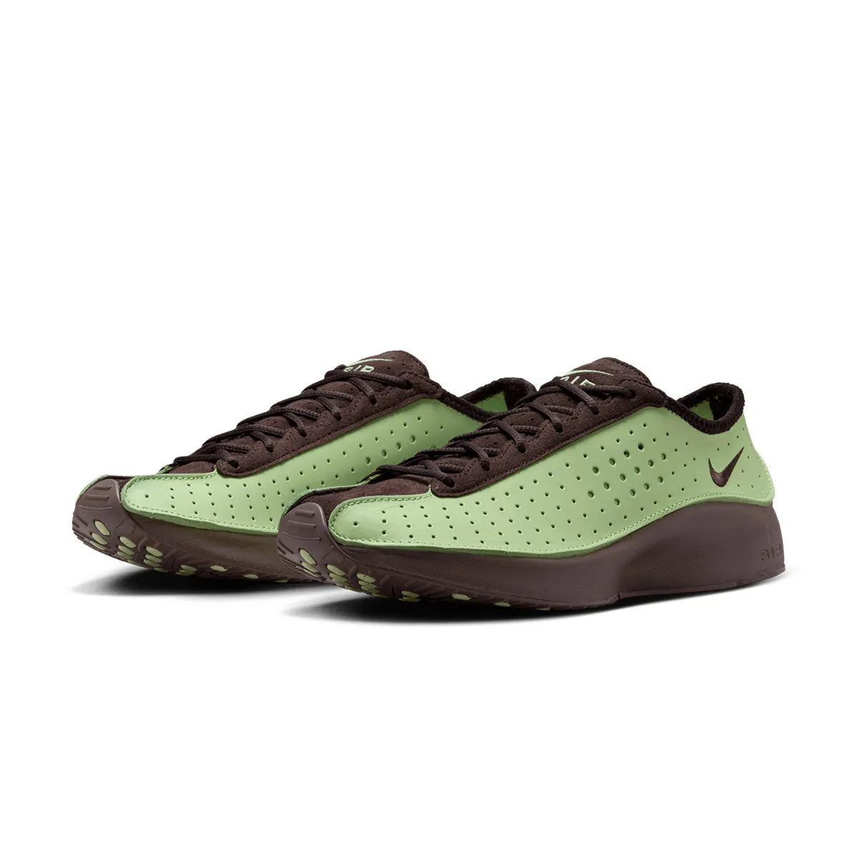 Wmns Air Superfly 'Lab Green Baroque Brown' Grippy Tread Pattern Elevated Comfort