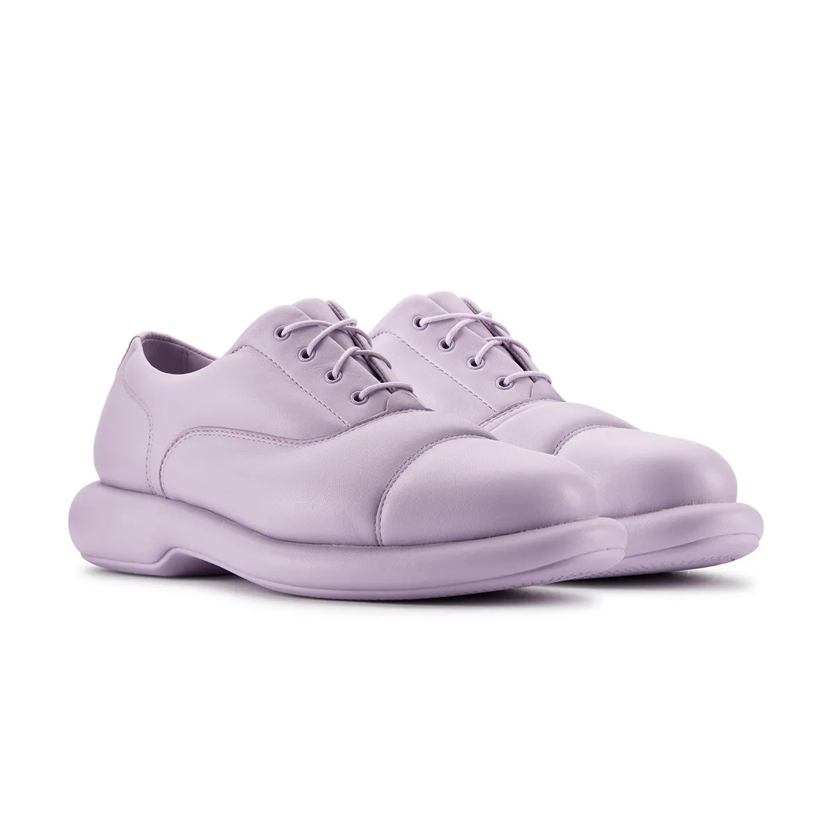   Martine rose CUR Oxford 1 'Lilac Leather' Non Slip Outsole wedge