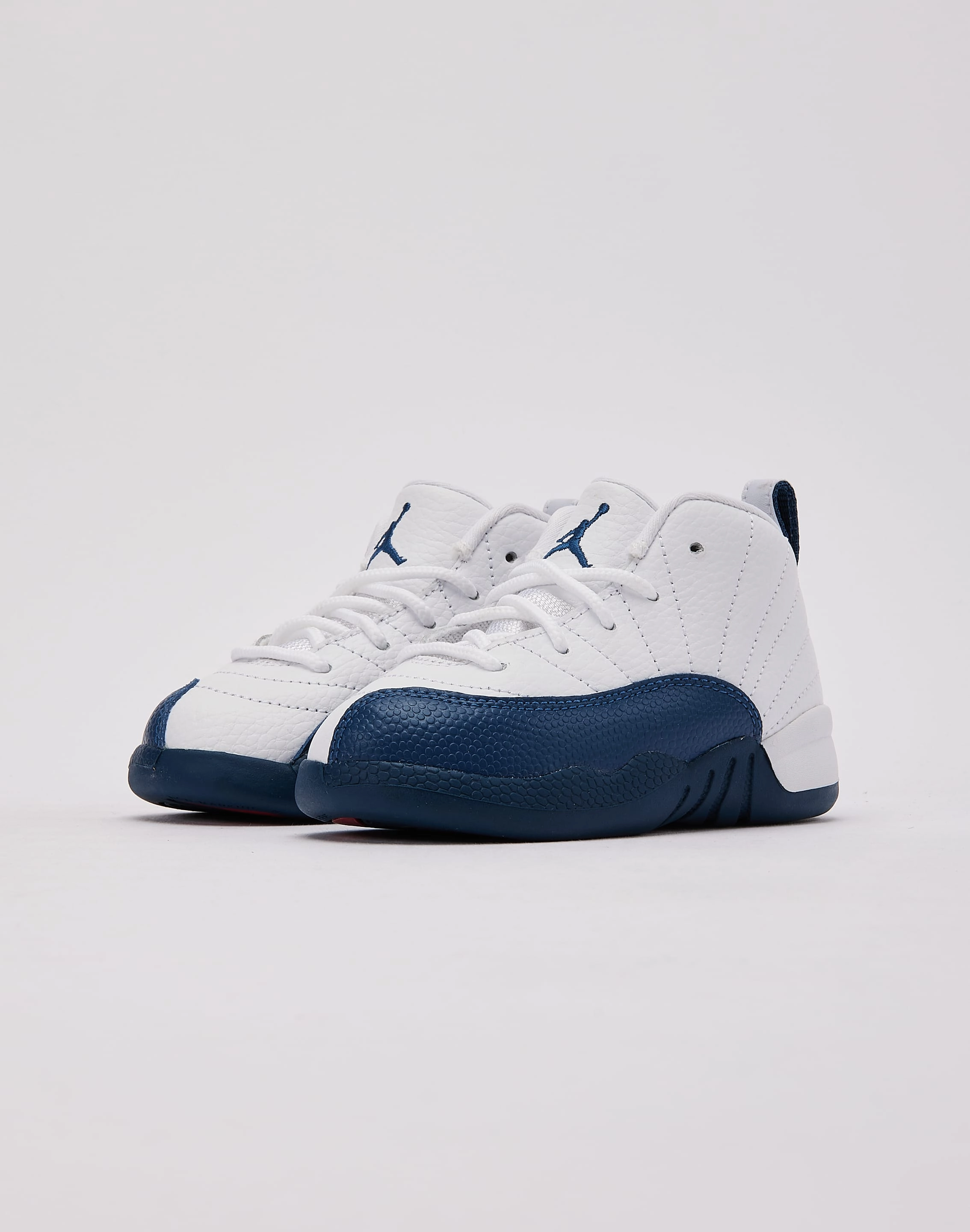 Jordan Air Jordan 12 Retro 'French Blue and White' Toddler Customizable Fit Durable Sole
