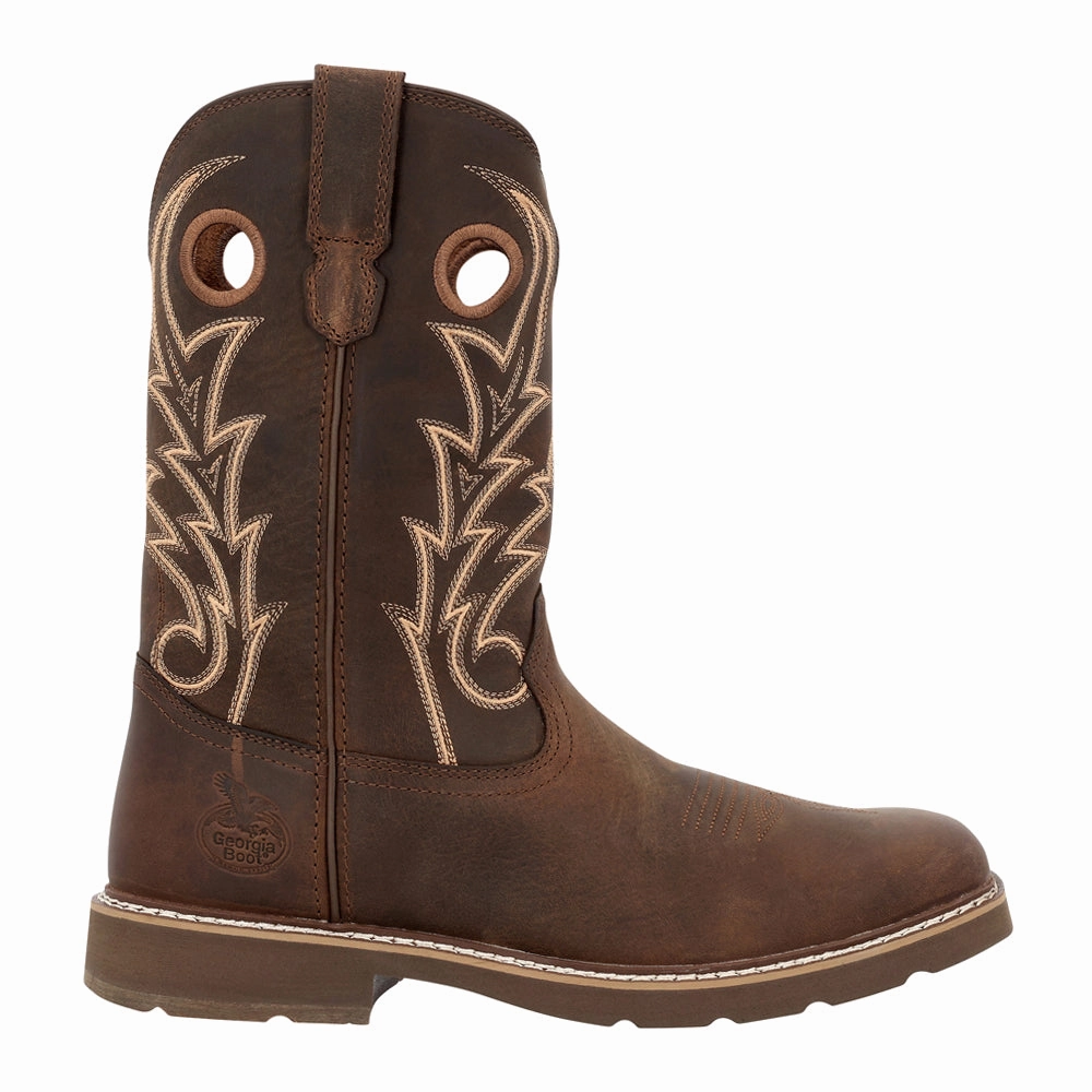 skateboarders - specific functions Eco Dye Process Core 37 Western 11 Inch Electrical Soft Toe Work Boots