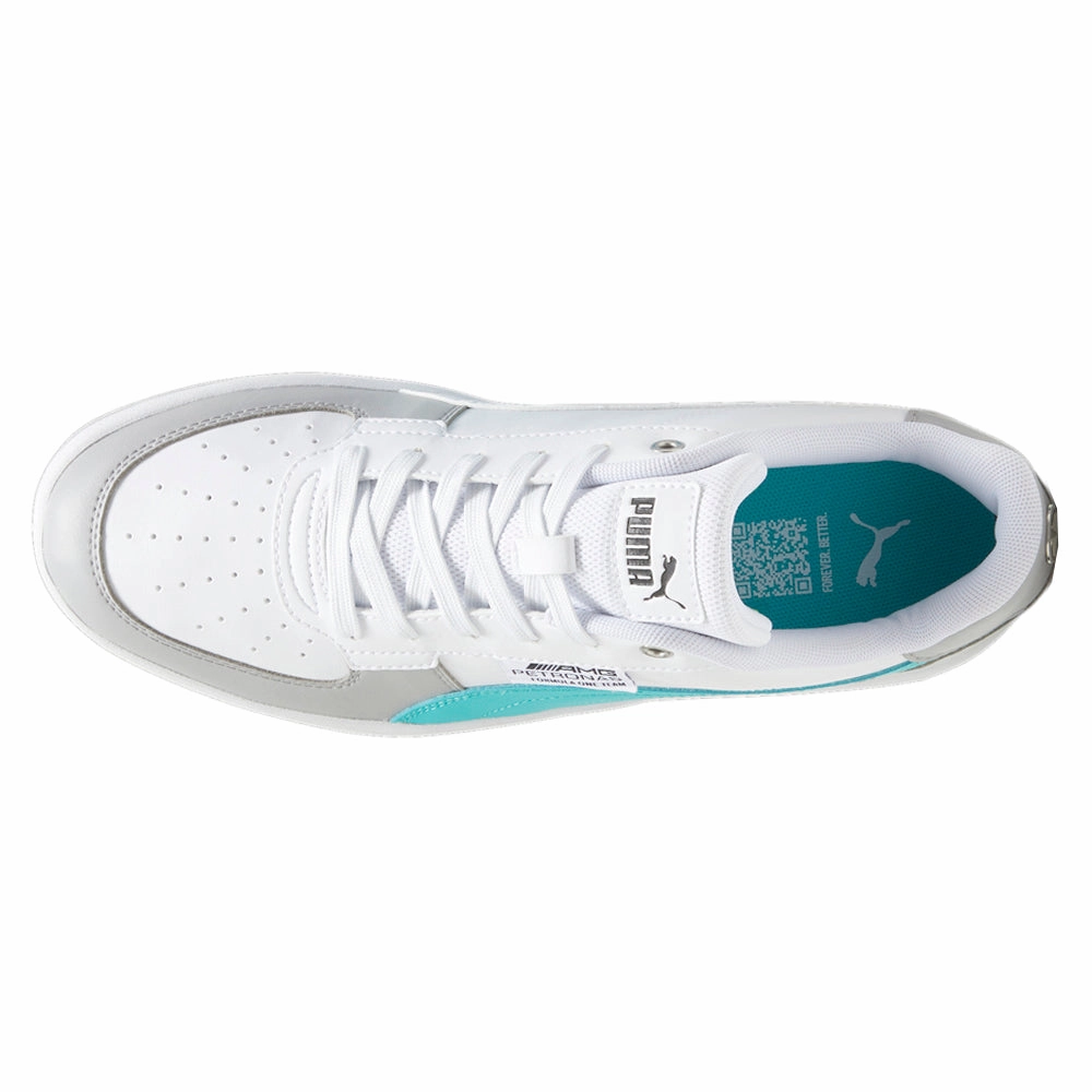 Mercedes AMG Petronas Caven 2.0 Lace Up Sneakers Traction Enhanced Pattern
