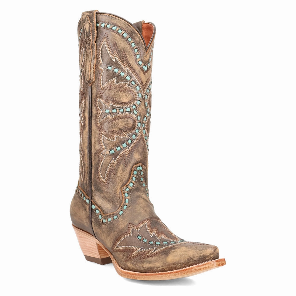 Mesa Embroidered Snip Toe Pull On Cowboy Boots Chill Weather Breathable Urban Traveler