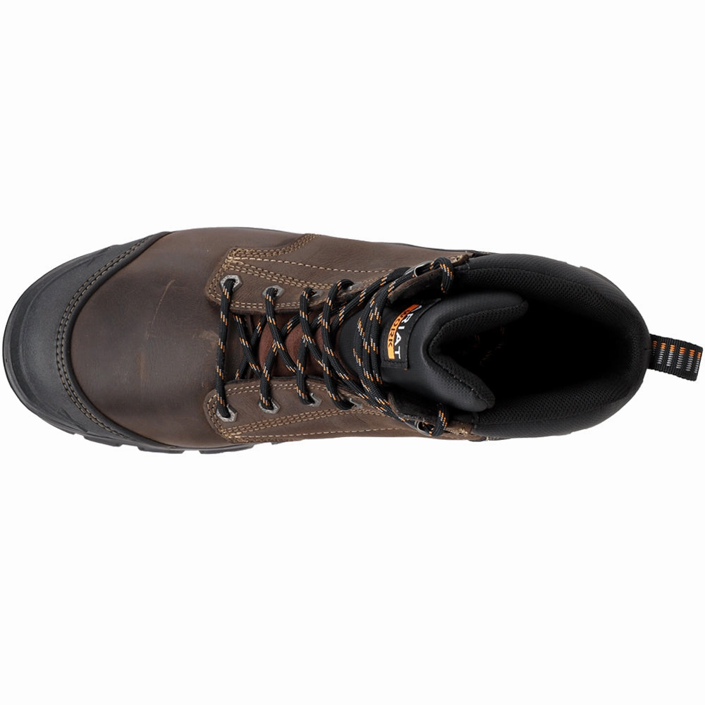 Treadfast 6 Inch Electrical Steel Toe Work Boots Upgraded arch