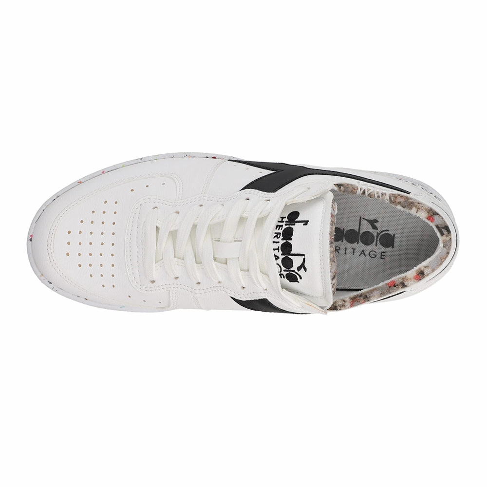 Mi Basket Row Cut 2030 Lace Up Sneakers Adjustable Fastening