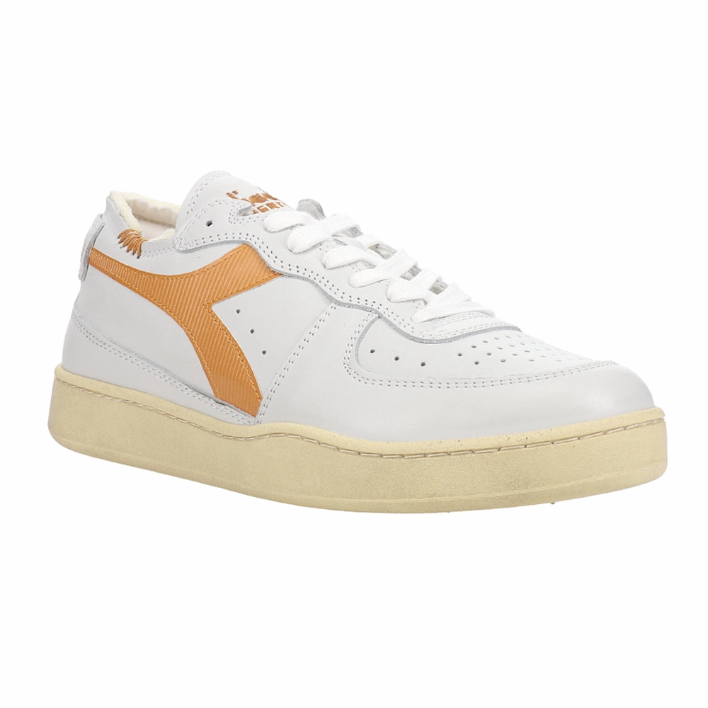 Mi Basket Row Cut Performance Lace Up Sneakers Torsional Stability Frame