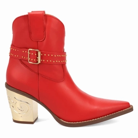Milano Studded Snip Toe Pull On Cowboy Booties Breathable All Day Wear Mountain Climbing