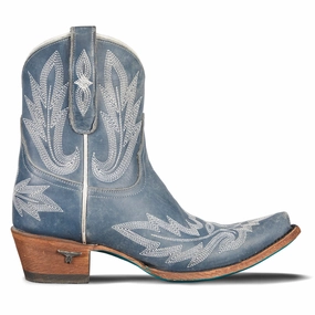 Heavy Duty Performance Lexington Embroidered Snip Toe Cowboy Bootie