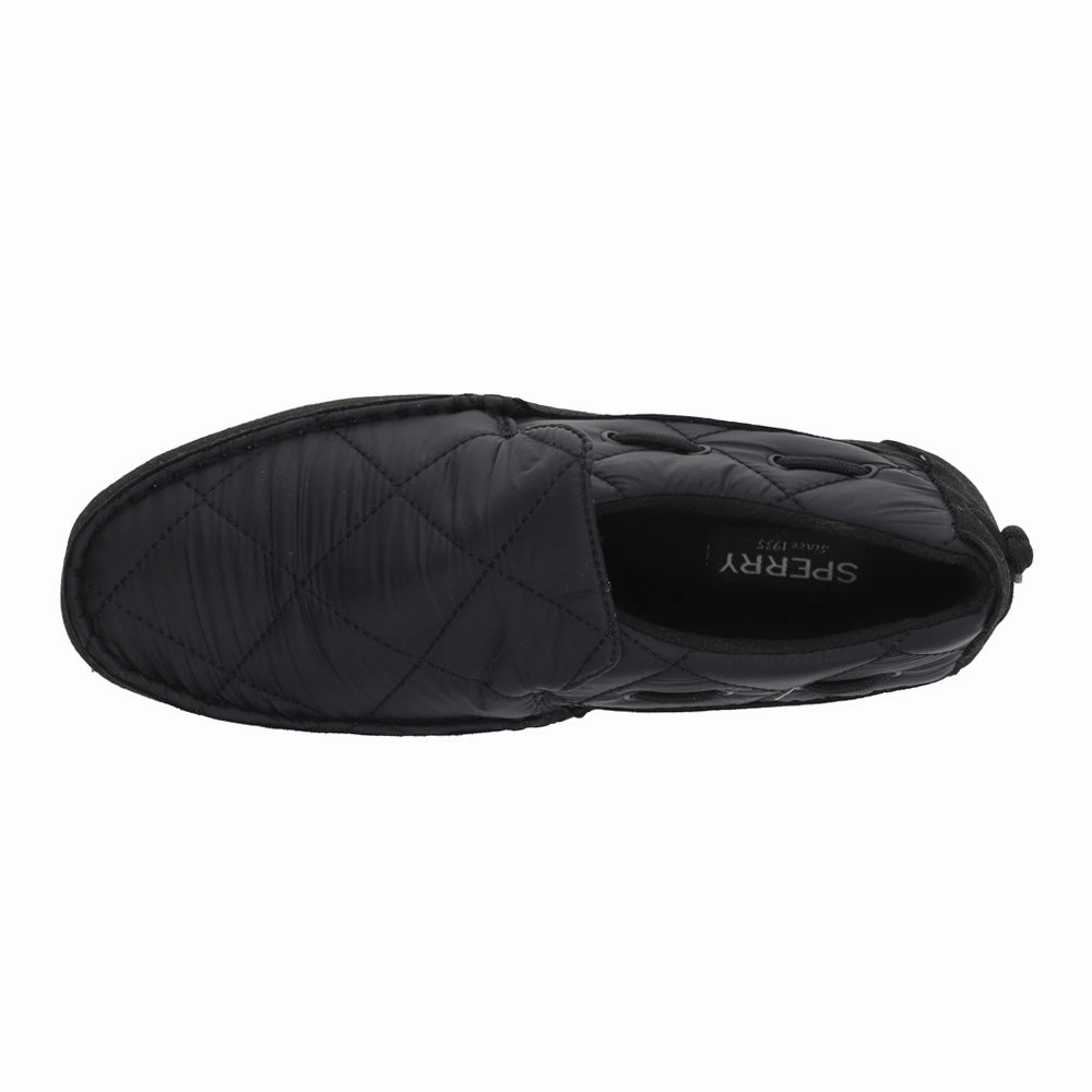 Sperry Moc-Sider Nylon Shoe Lace Up Lockdown Mechanism