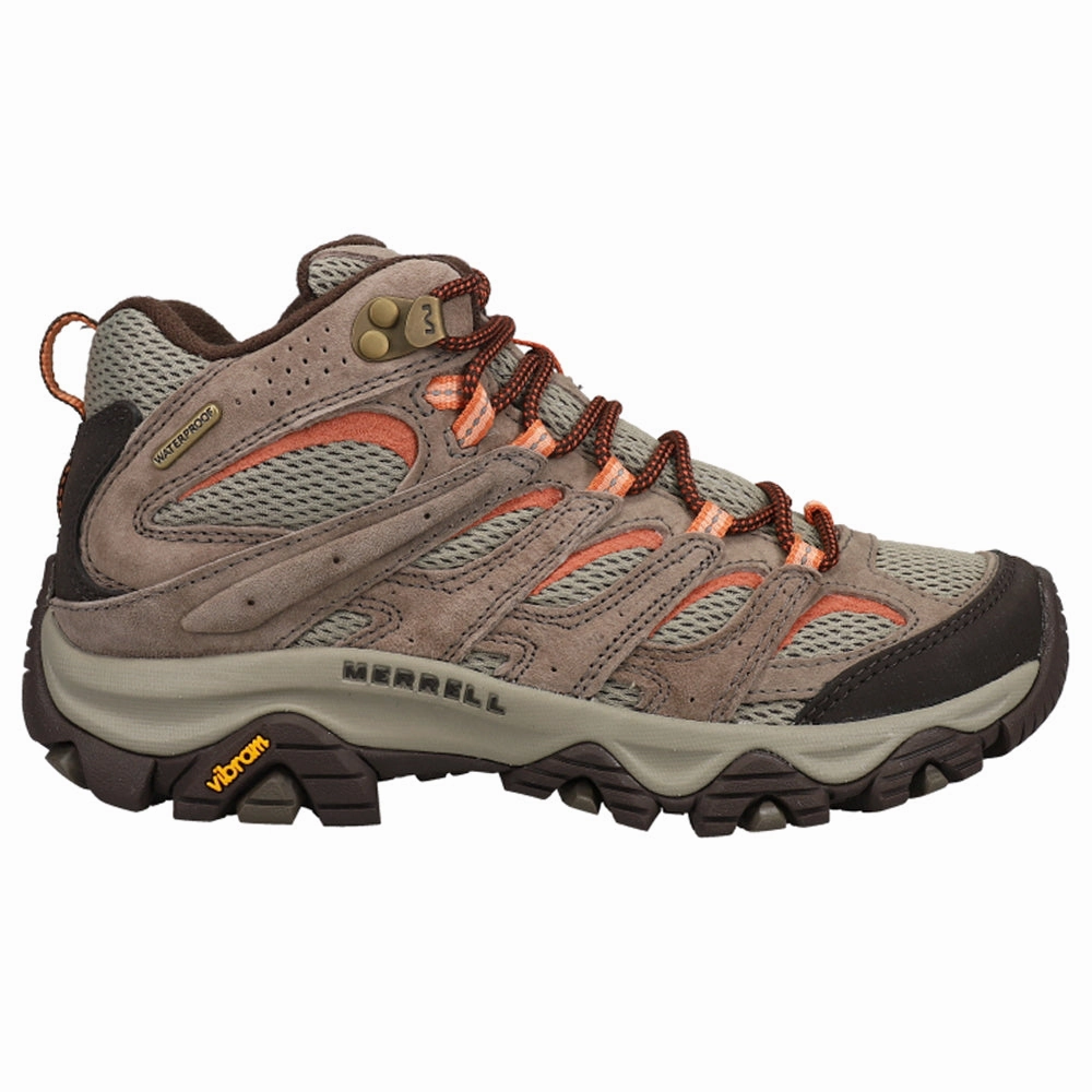Padded Interior Rough Terrain MOAB 3 Mid Waterproof Hiking Boots