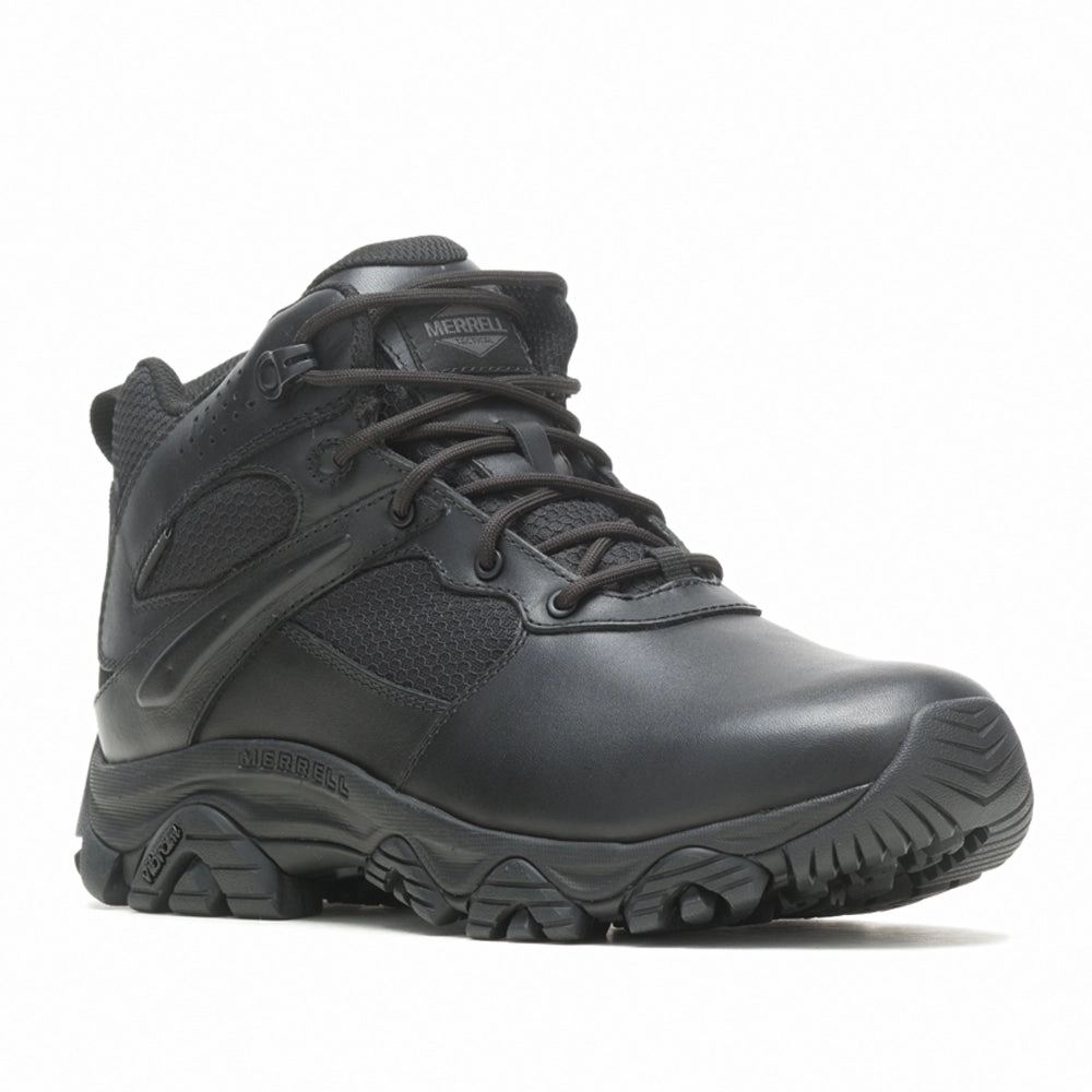 high - top Moab 3 Mid Waterproof Soft Toe Work Shoes