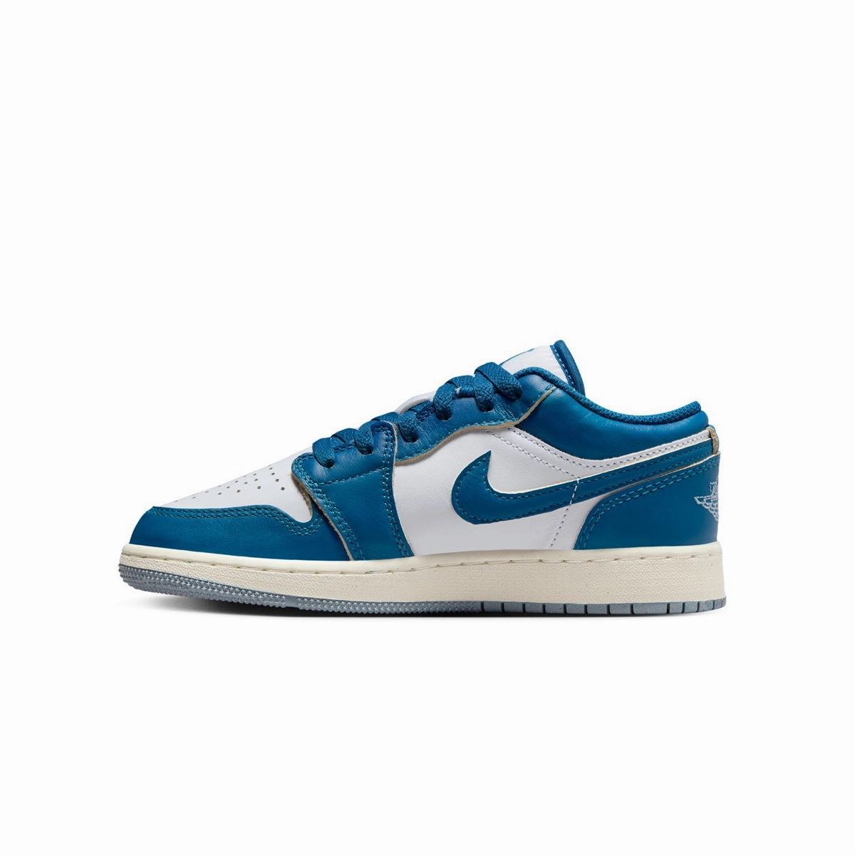 Kids Air Jordan 1 Low SE 'Industrial Blue' most durable