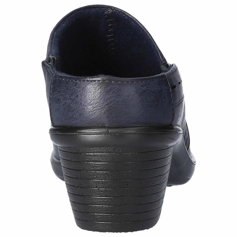 Luxe Line Interior Focus Cynthia Round Toe Block Heel Pumps