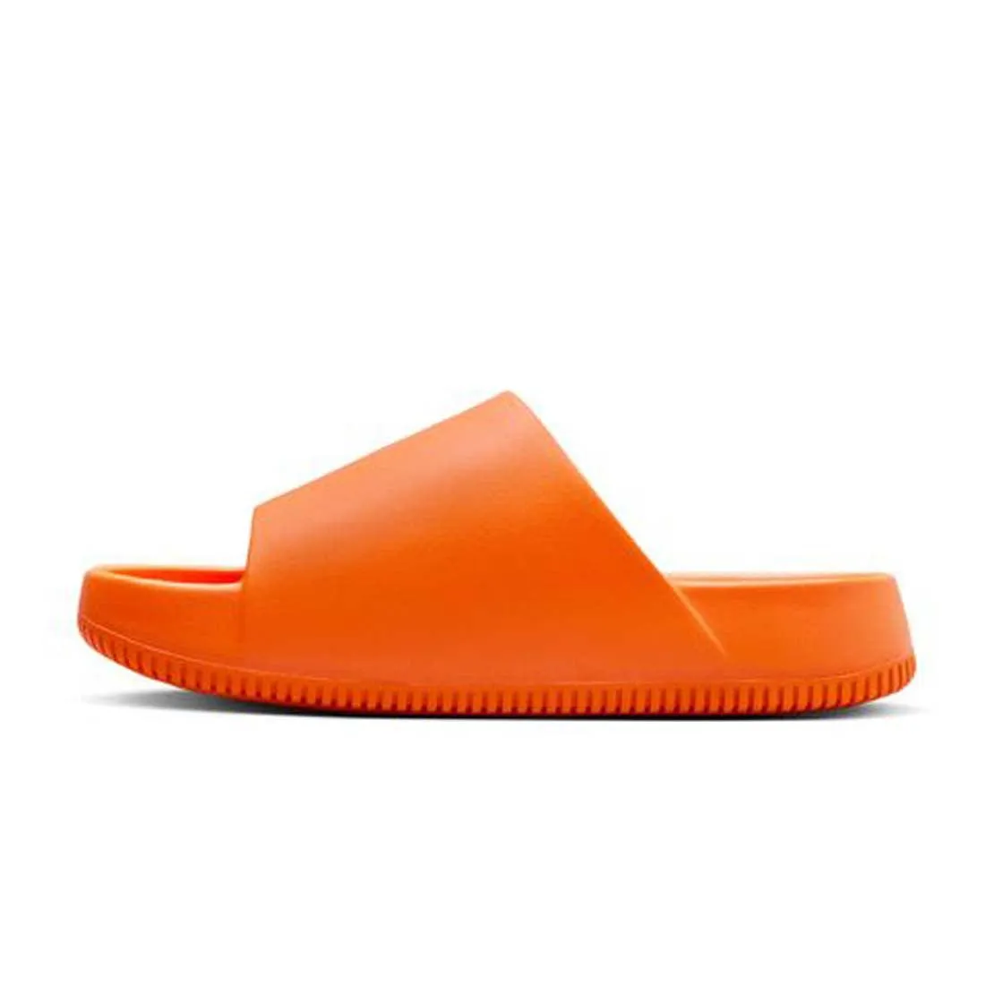 Eco Friendly Treatment Ergonomic Footbed Shape Calm Slide 'Bright Mandarin'