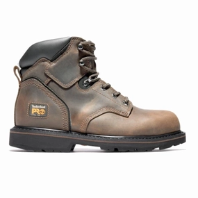 Pit Boss 6 Inch Electrical Steel Toe Work Boots Anti Static Sole Eco Friendly Components