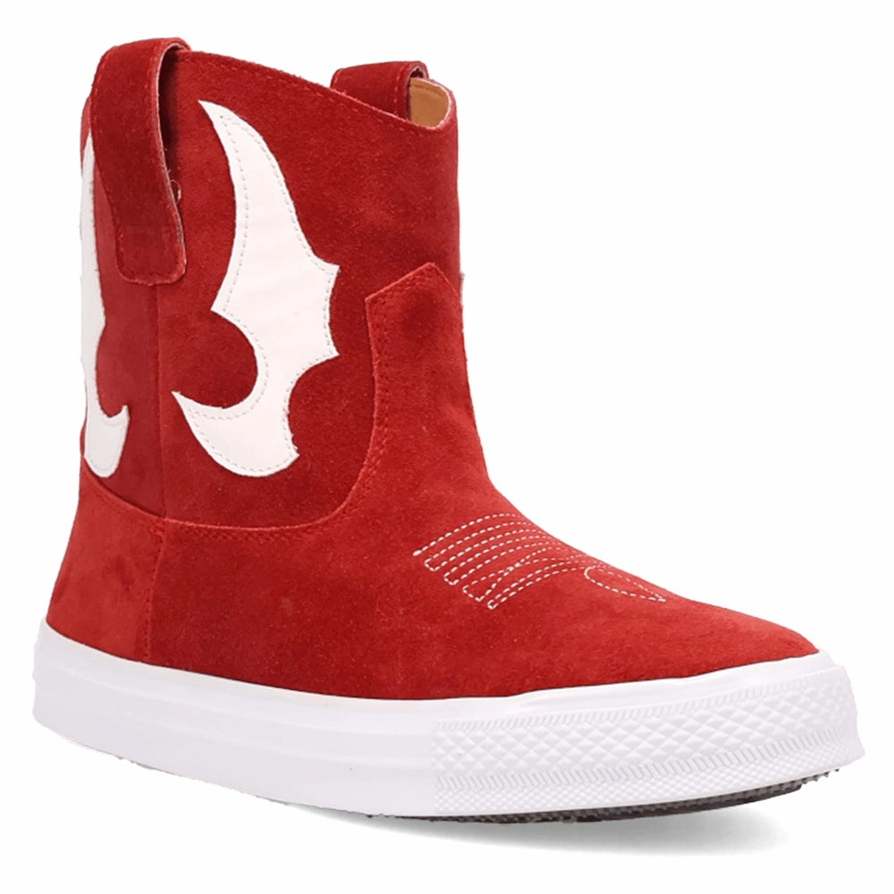 compression Ollie Round Toe Pull On Cowboy Booties