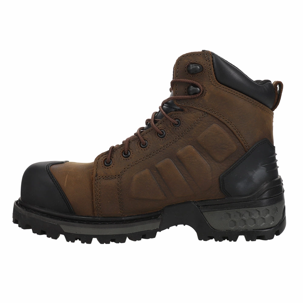 Monster 6 Inch Waterproof Composite Toe Work Boots Easy performance