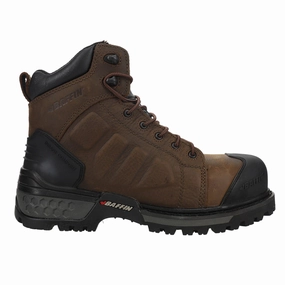 Monster 6 Inch Waterproof Composite Toe Work Boots Seamless Interior Structure