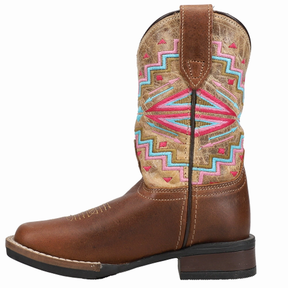 Cold Trek Monterey Aztec Square Toe Cowboy Boots (Little Kid-Big Kid)