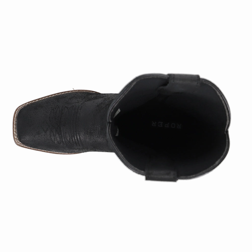 Everyday Use Ergonomic Design Monterey Embroidered Square Toe Cowboy Boots