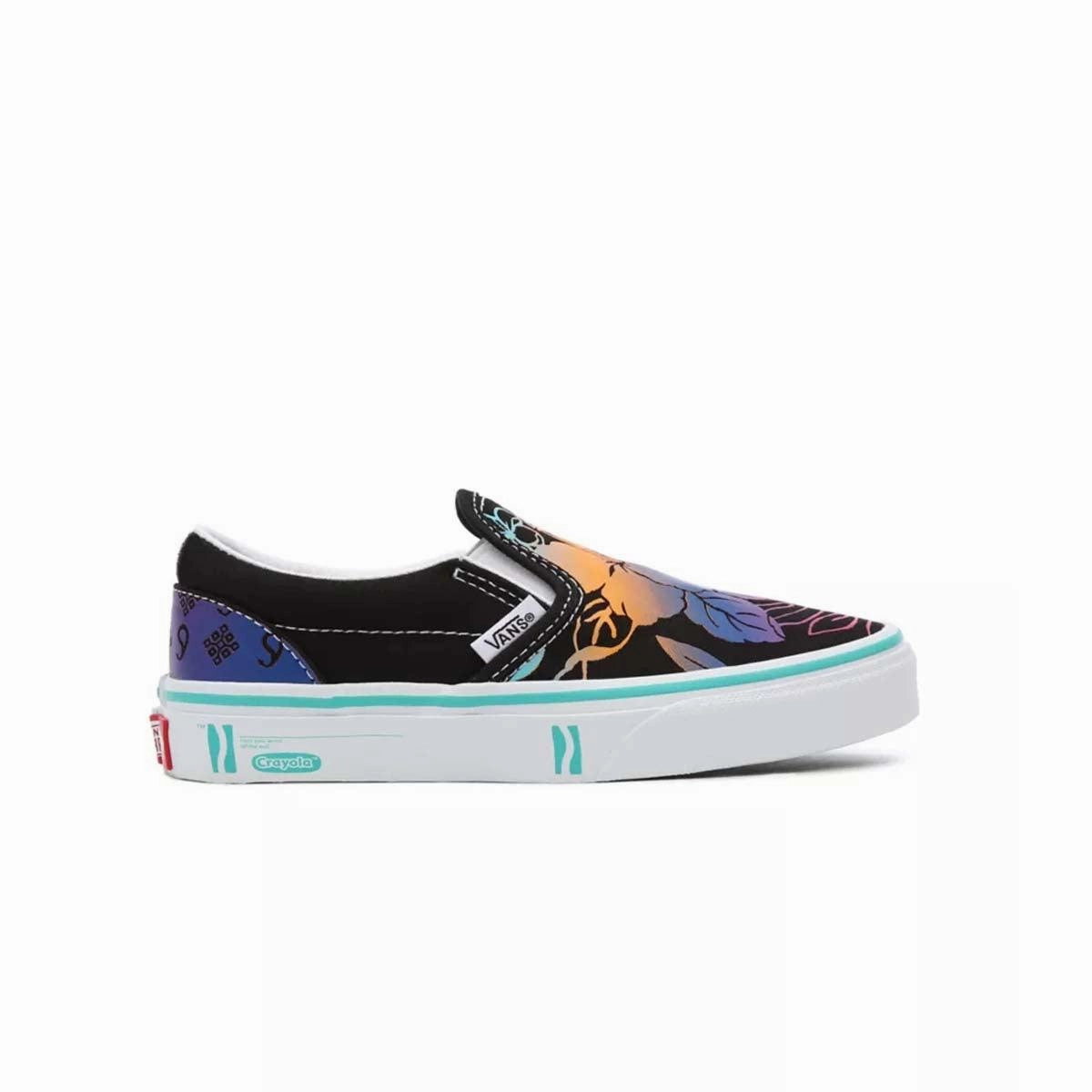   Crayola Kid's Classic Slip-On 'Trace Your Dreams' Durable TPR Outsole