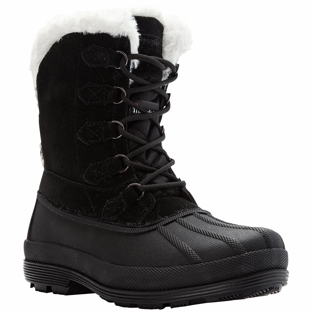 Rugged Comfort Winter Trek Lumi Tall Lace Duck Boots