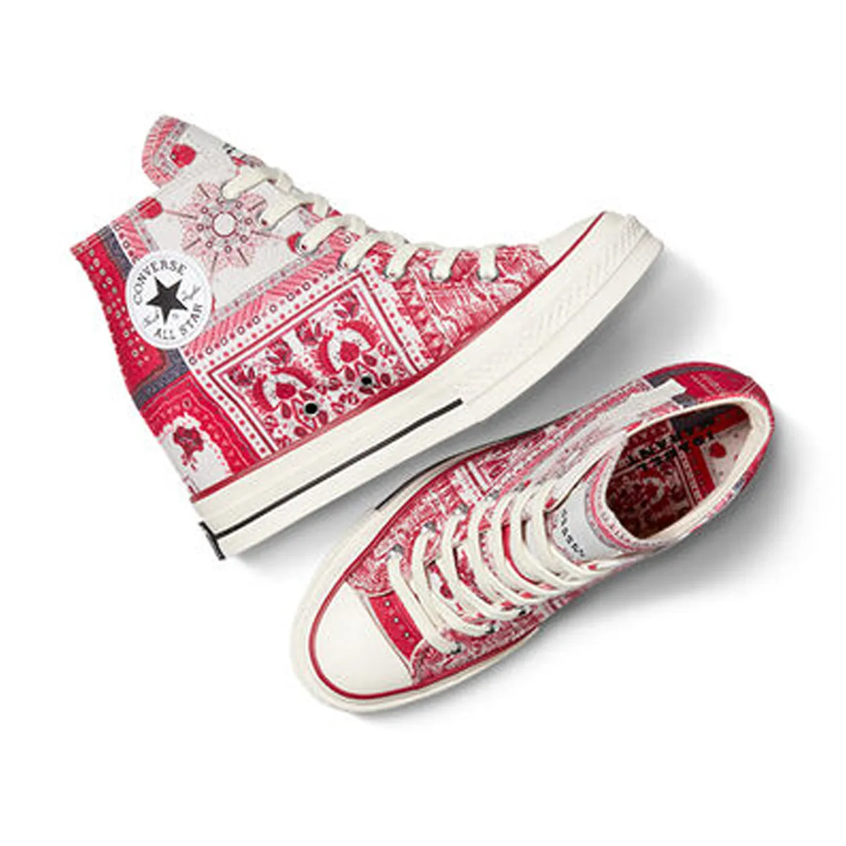 padded sole   Isabel Marant Chuck 70 Wedge 'Vanilla Ice Red'