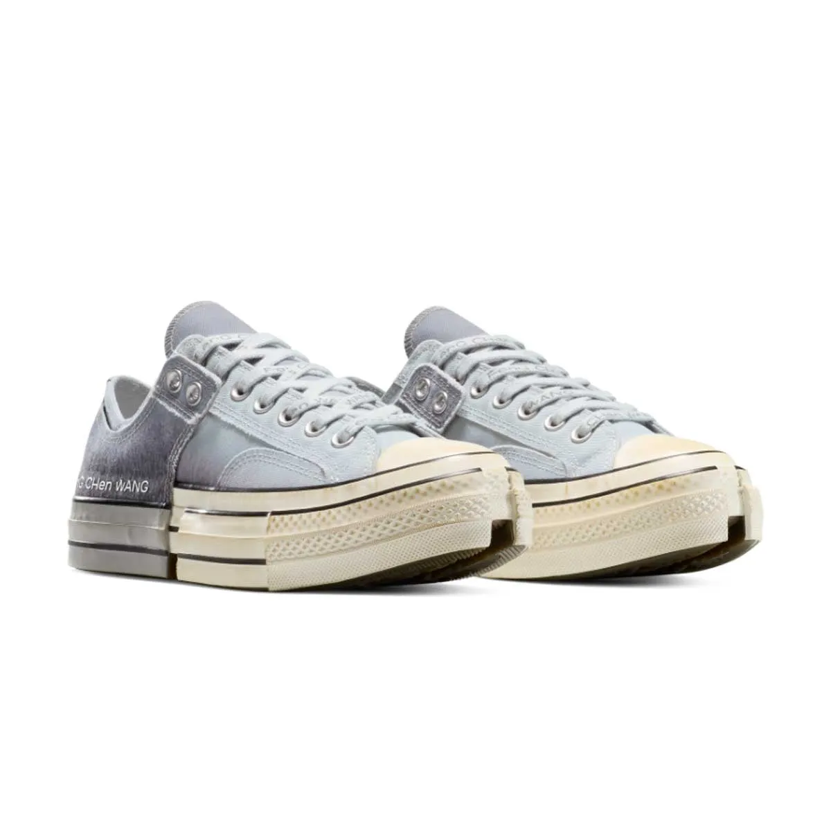   Feng Chen Wang 2-in-1 Chuck 70 Low Top 'Dove Grey' Ultra-soft traction