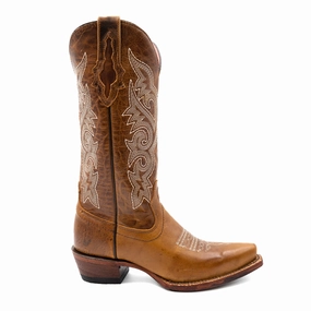 Mae Embroidered Snip Toe Cowboy Boots Trail Support Active Wear