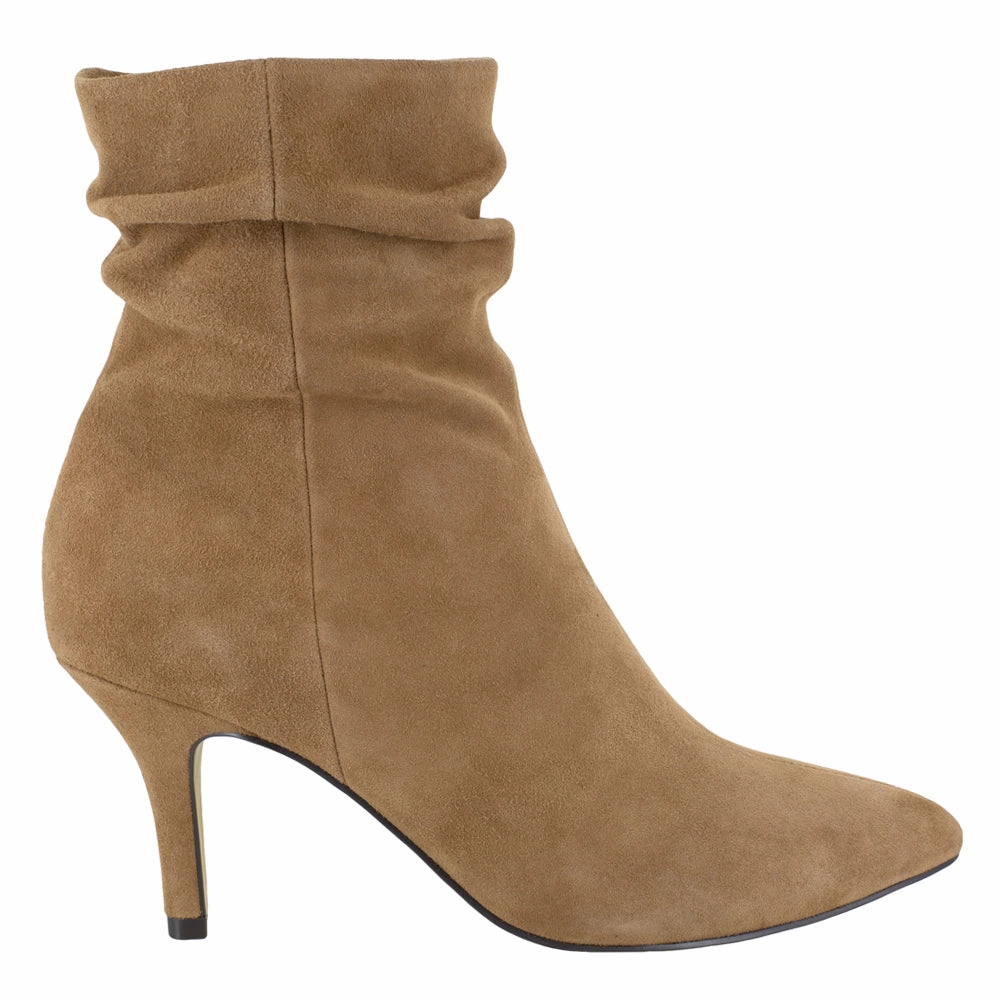Clean Lines Danielle Pointed Toe Zippered Booties