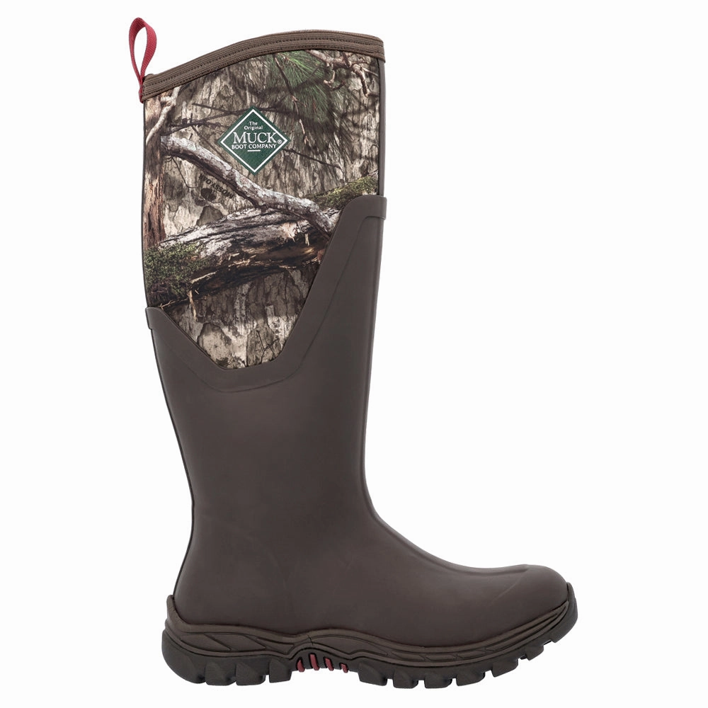 Muck Arctic Sport II Tall Camo Pull On Boots Neutral Colors Protective Cushioning