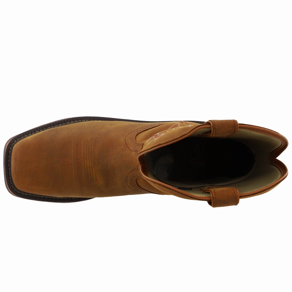 Resistor 11 Inch Waterproof Work Boots Abrasion Resistant Mesh