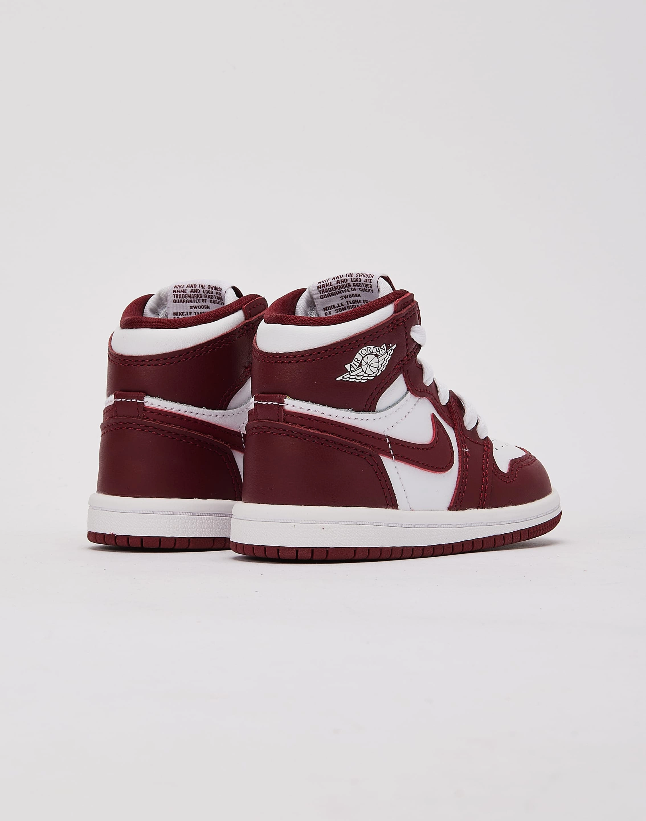 Jordan Air Jordan 1 Retro High OG 'Artisanal Red' Toddler Shock-absorbent flexibility Enhanced Traction