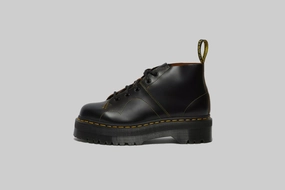 Dr. Martens Church Quad Leather Platform Monkey Boots - 25357001 Waterproof Adventure Seeker Soldier