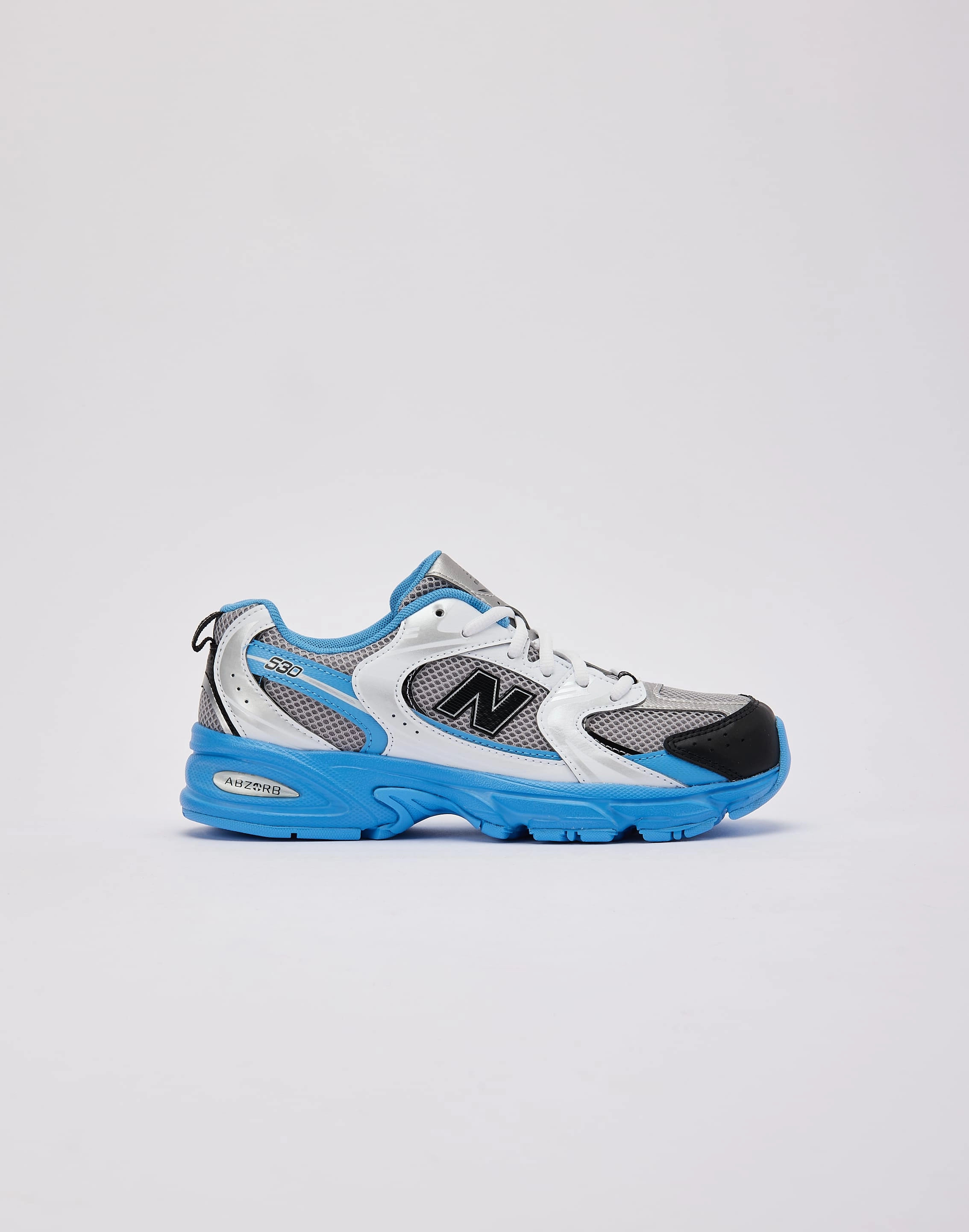 New Balance 530 'Silver Azure' Grade-School Shock Diffusing Midsole