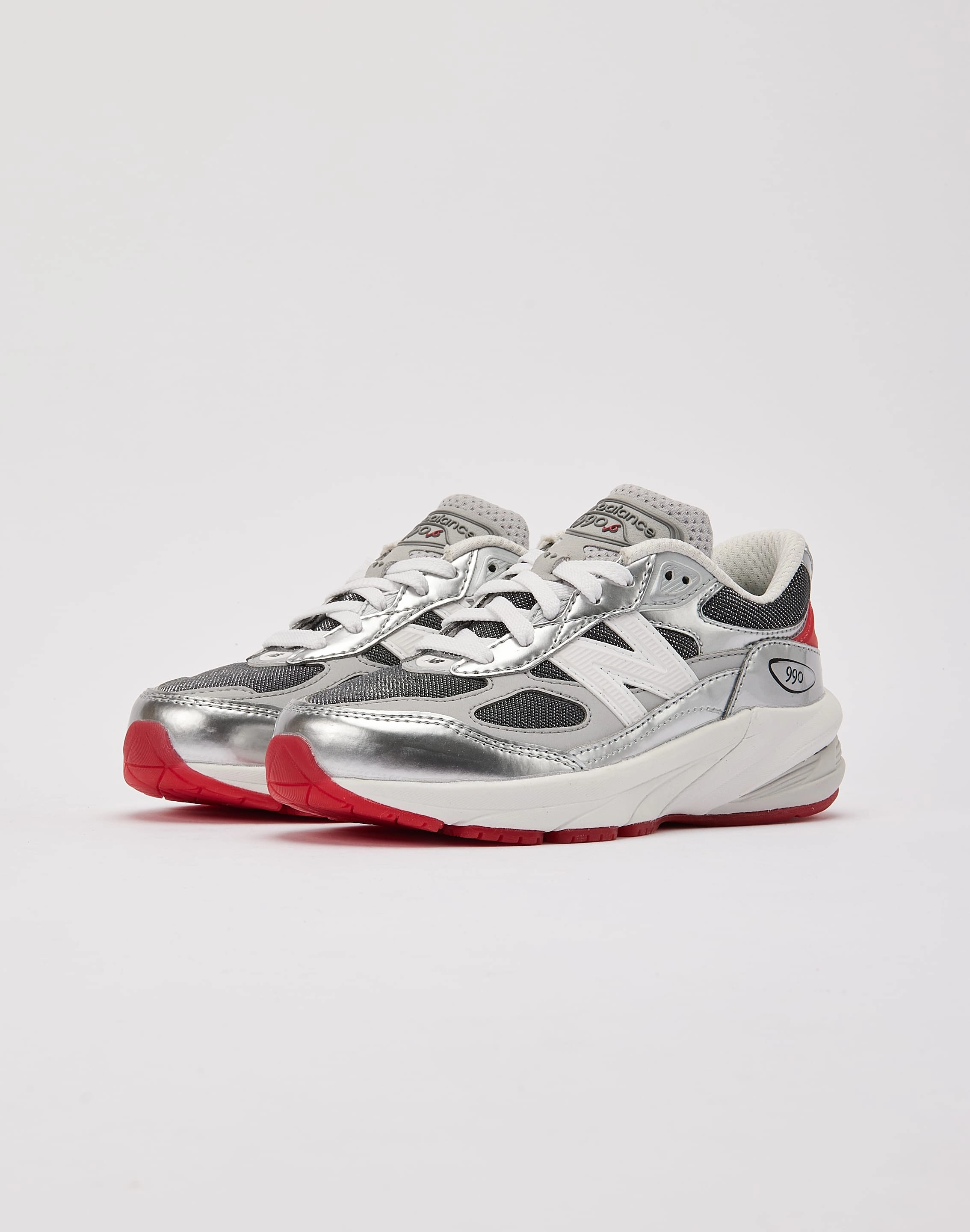 New Balance 990v6 'Tinsel' Pre-School hikers' durability Reinforced Arch Plate