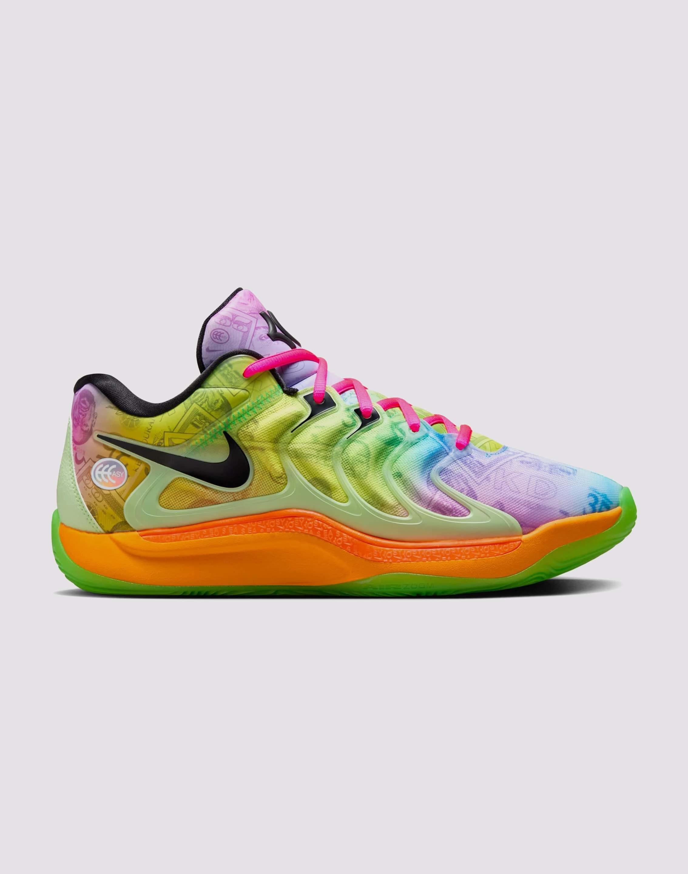 Stacked Heel Technology suitable for outdoor adventures Nike KD17 "Easy Money" Basketball