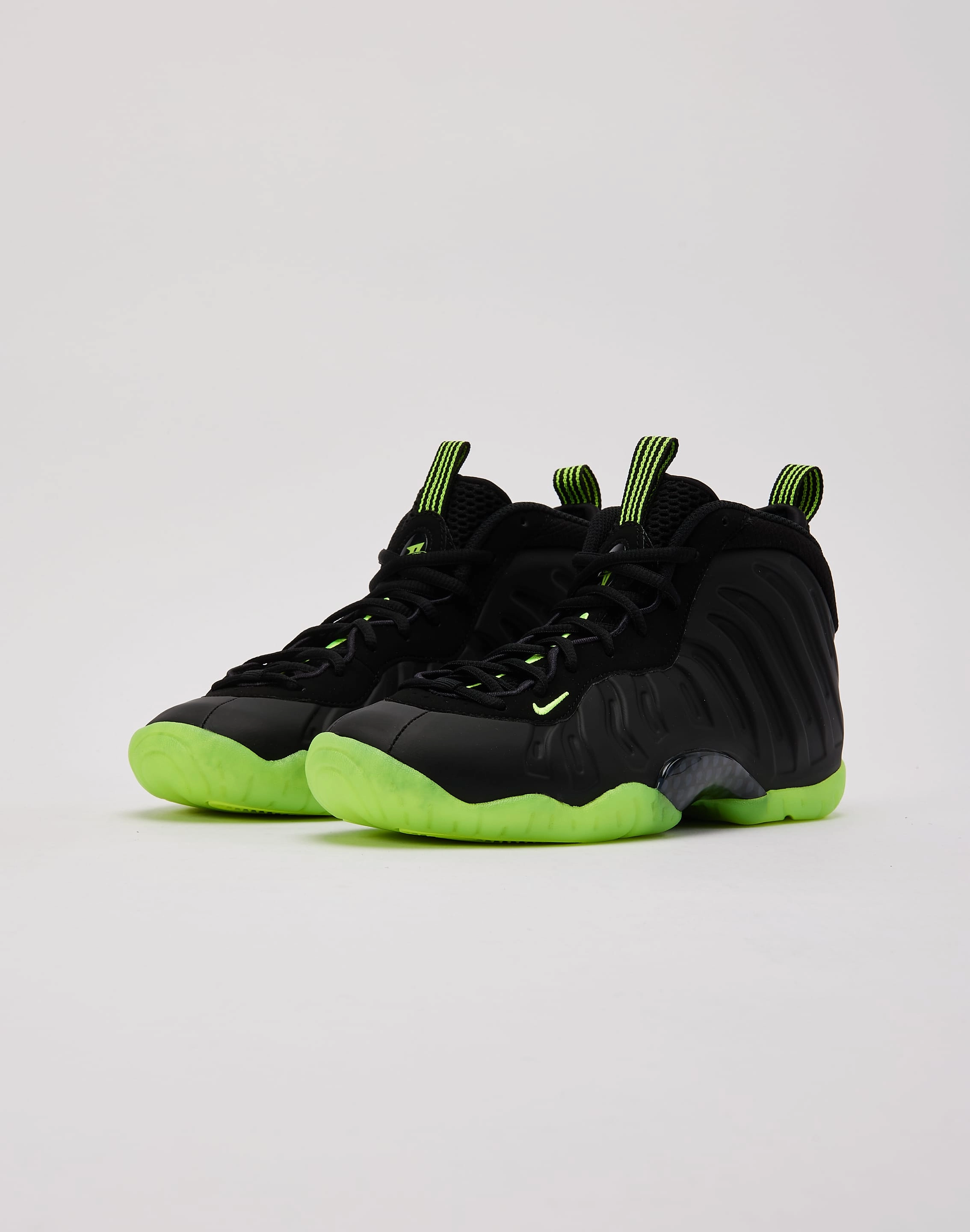 Best Nike Little Posite One 'Black Volt' Grade-School